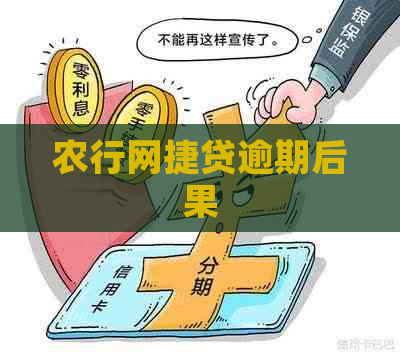 农行网捷贷逾期后果