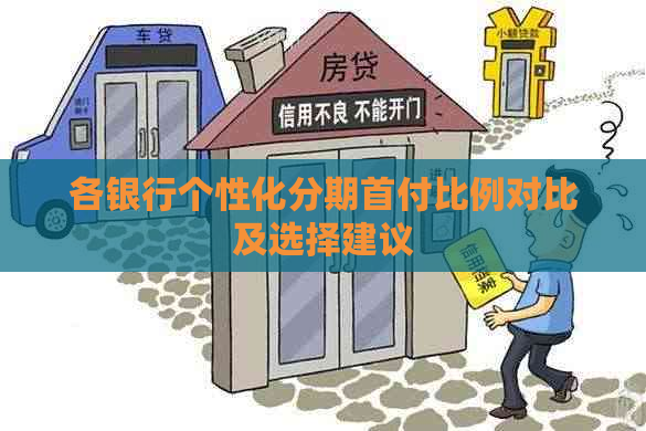 各银行个性化分期首付比例对比及选择建议