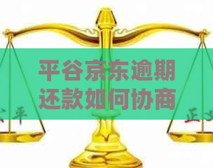 平谷京东逾期还款如何协商