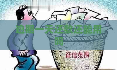 逾期一天还款还能用吗