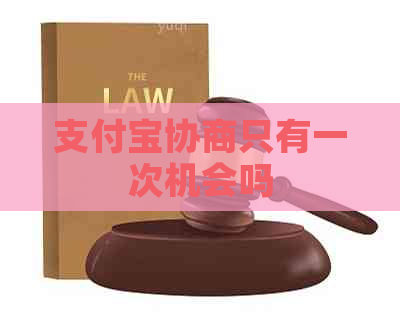 支付宝协商只有一次机会吗