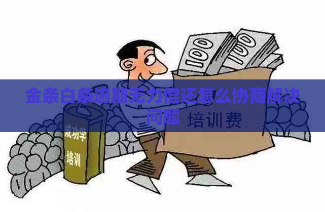 金条白条逾期无力偿还怎么协商解决问题