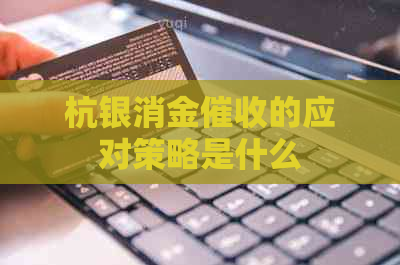 杭银消金的应对策略是什么