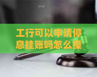 工行可以申请停息挂账吗怎么操作