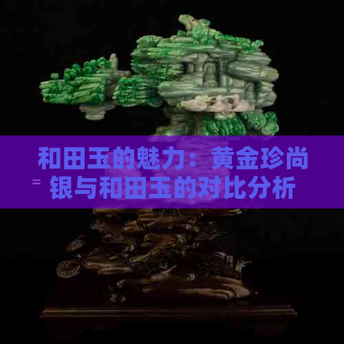 和田玉的魅力：黄金珍尚银与和田玉的对比分析