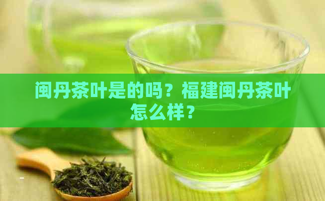 闽丹茶叶是的吗？福建闽丹茶叶怎么样？