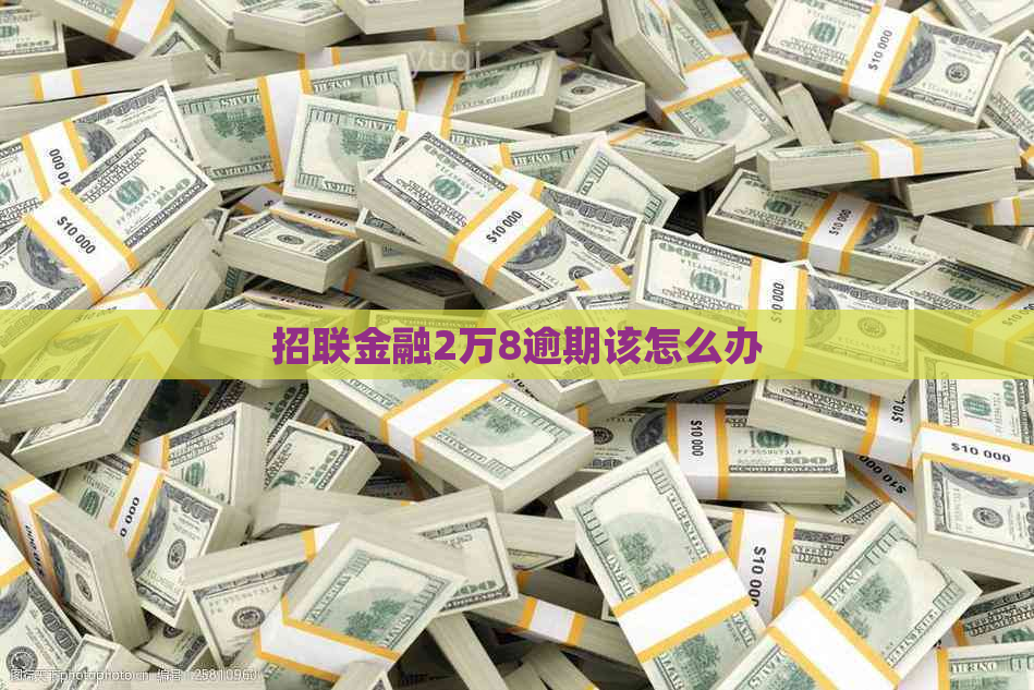 招联金融2万8逾期该怎么办