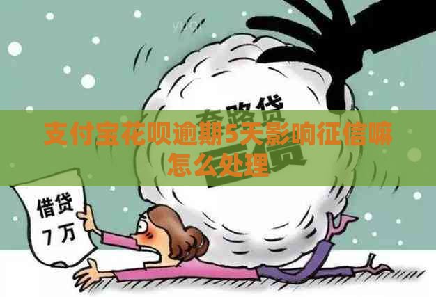 支付宝花呗逾期5天影响嘛怎么处理