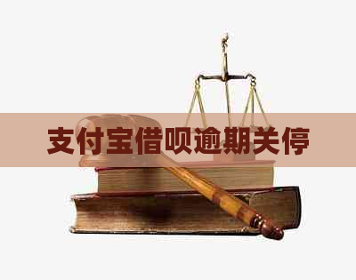 支付宝借呗逾期关停