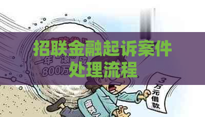 招联金融起诉案件处理流程