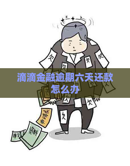 滴滴金融逾期六天还款怎么办