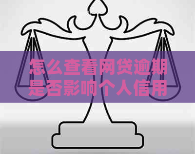 怎么查看网贷逾期是否影响个人信用记录