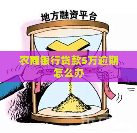 农商银行贷款5万逾期怎么办