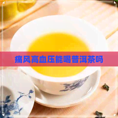 痛风高血压能喝普洱茶吗