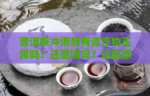 普洱茶冲泡后有漂浮物正常吗？还能喝吗？这些漂浮物是什么？