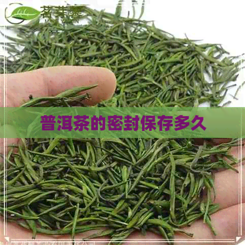 普洱茶的密封保存多久