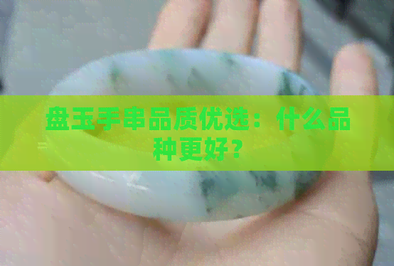 盘玉手串品质优选：什么品种更好？