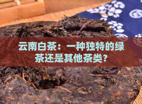 云南白茶：一种独特的绿茶还是其他茶类？