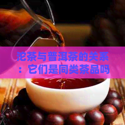 沱茶与普洱茶的关系：它们是同类茶品吗？