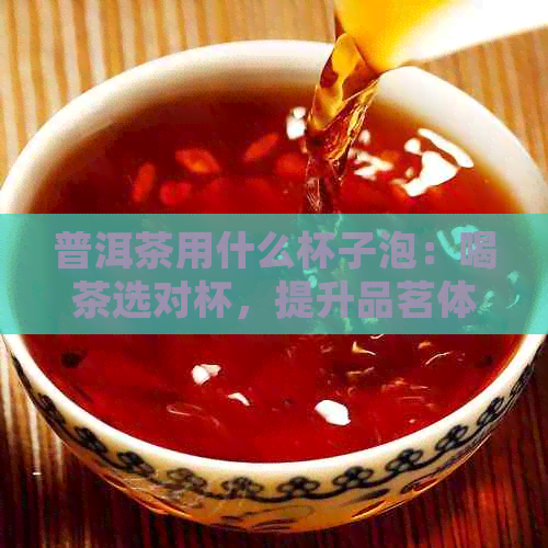 普洱茶用什么杯子泡：喝茶选对杯，提升品茗体验