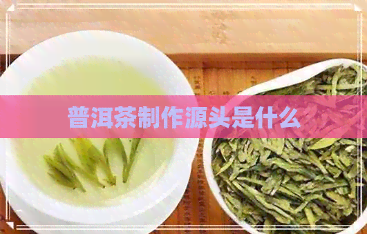 普洱茶制作源头是什么