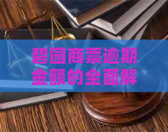 碧园商票逾期金额的全面解析：原因、影响与解决方案