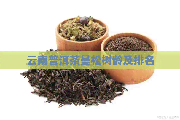 云南普洱茶曼松树龄及排名