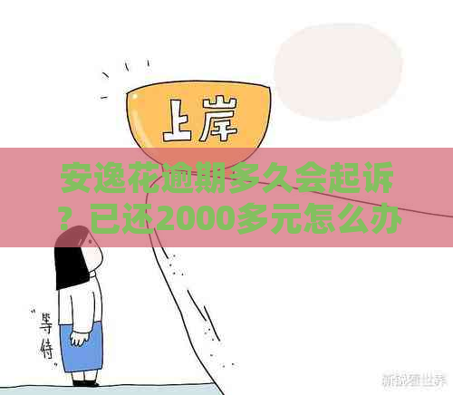 安逸花逾期多久会起诉？已还2000多元怎么办？