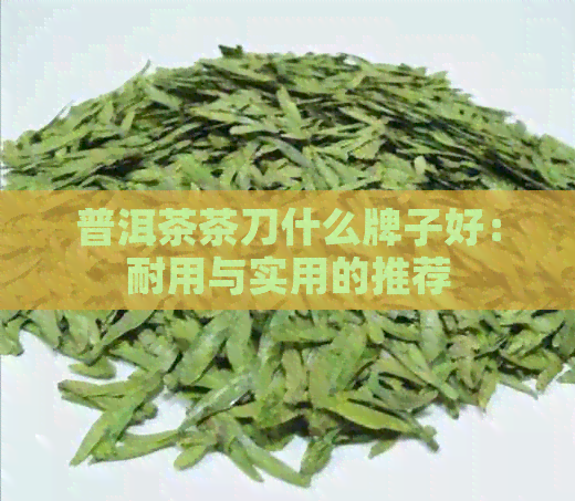 普洱茶茶刀什么牌子好：耐用与实用的推荐