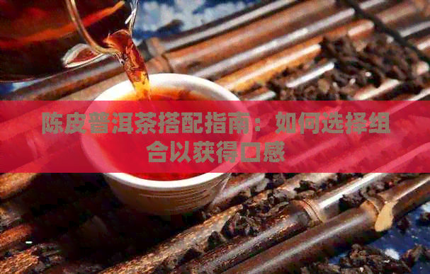 陈皮普洱茶搭配指南：如何选择组合以获得口感