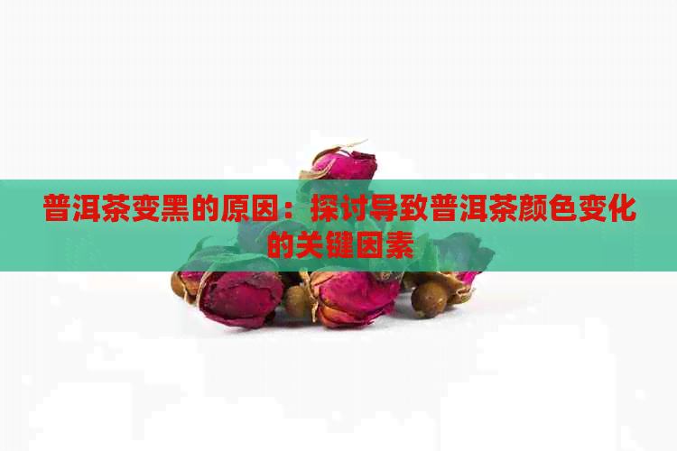 普洱茶变黑的原因：探讨导致普洱茶颜色变化的关键因素