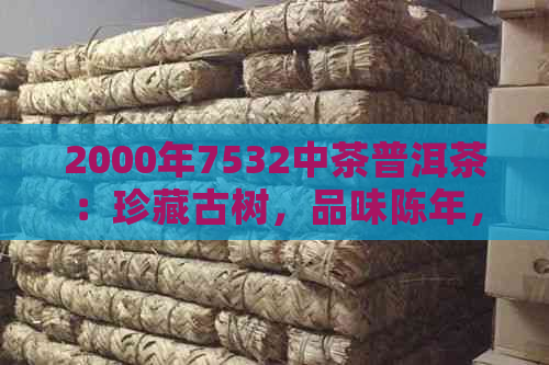 2000年7532中茶普洱茶：珍藏古树，品味陈年，感受云南大叶种的独特风韵