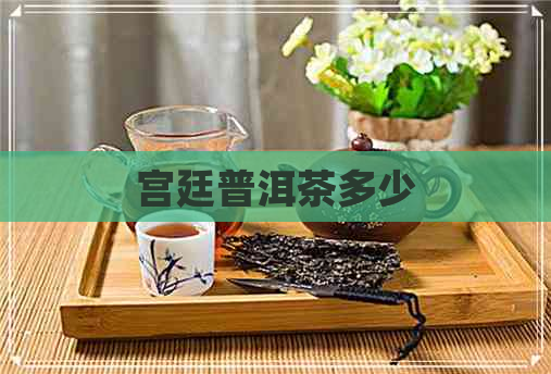 宫廷普洱茶多少