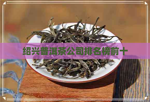 绍兴普洱茶公司排名榜前十