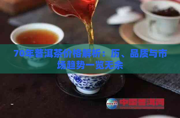 70年普洱茶价格解析：历、品质与市场趋势一览无余