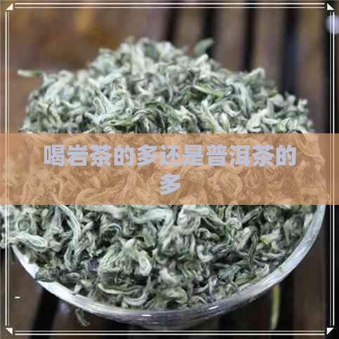 喝岩茶的多还是普洱茶的多