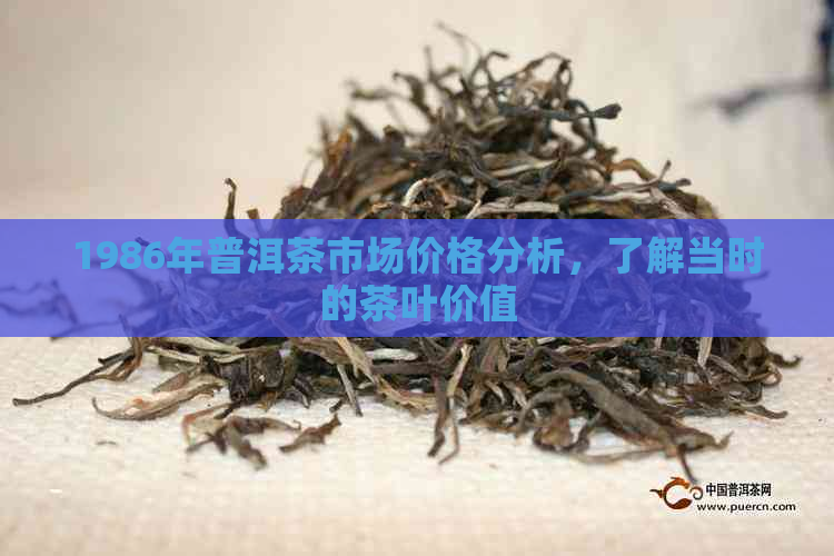 1986年普洱茶市场价格分析，了解当时的茶叶价值