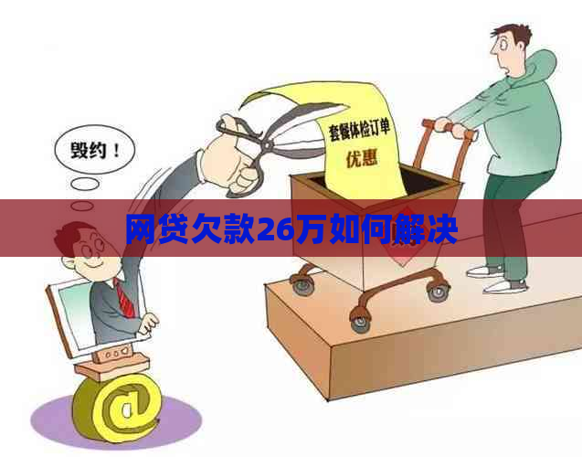 网贷欠款26万如何解决