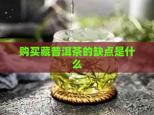 购买藏普洱茶的缺点是什么