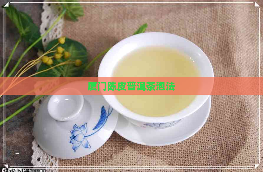 厦门陈皮普洱茶泡法