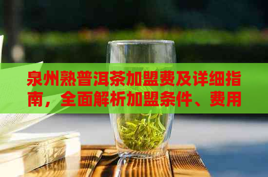 泉州熟普洱茶加盟费及详细指南，全面解析加盟条件、费用和流程