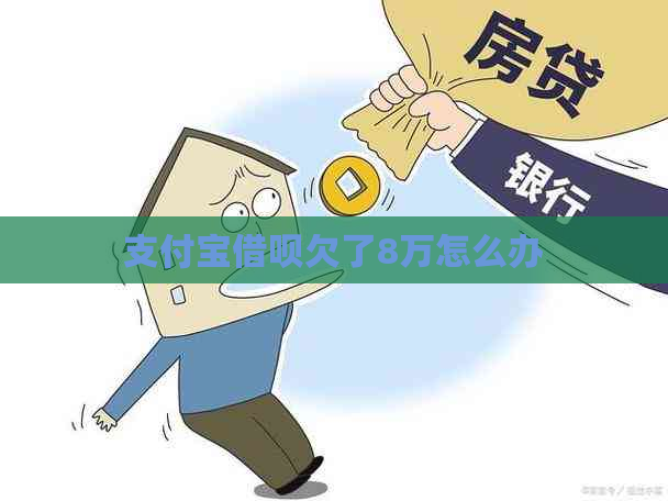 支付宝借呗欠了8万怎么办