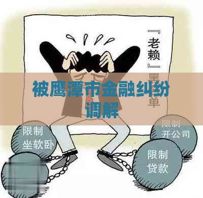 被鹰潭市金融纠纷调解