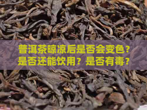 普洱茶晾凉后是否会变色？是否还能饮用？是否有？