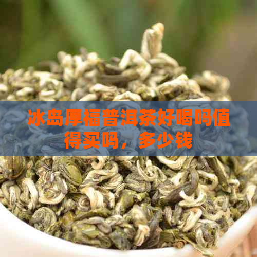 冰岛厚福普洱茶好喝吗值得买吗，多少钱