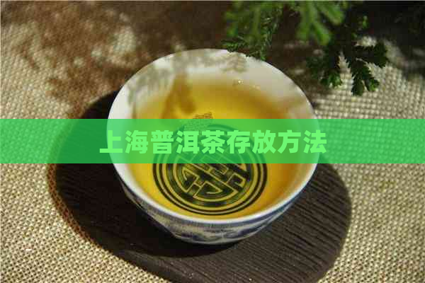 上海普洱茶存放方法