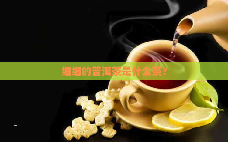 细细的普洱茶是什么茶？