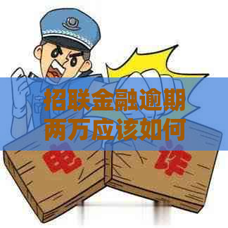 招联金融逾期两万应该如何妥善处理