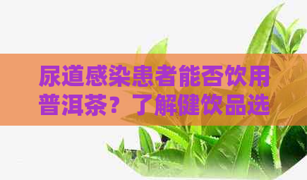 尿道感染患者能否饮用普洱茶？了解健饮品选择指南