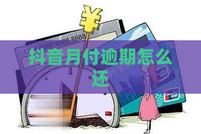 抖音月付逾期怎么还